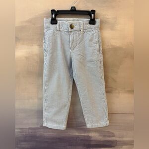 Hope & Henry Toddler Boys Seersucker Striped Blue and White Pants
